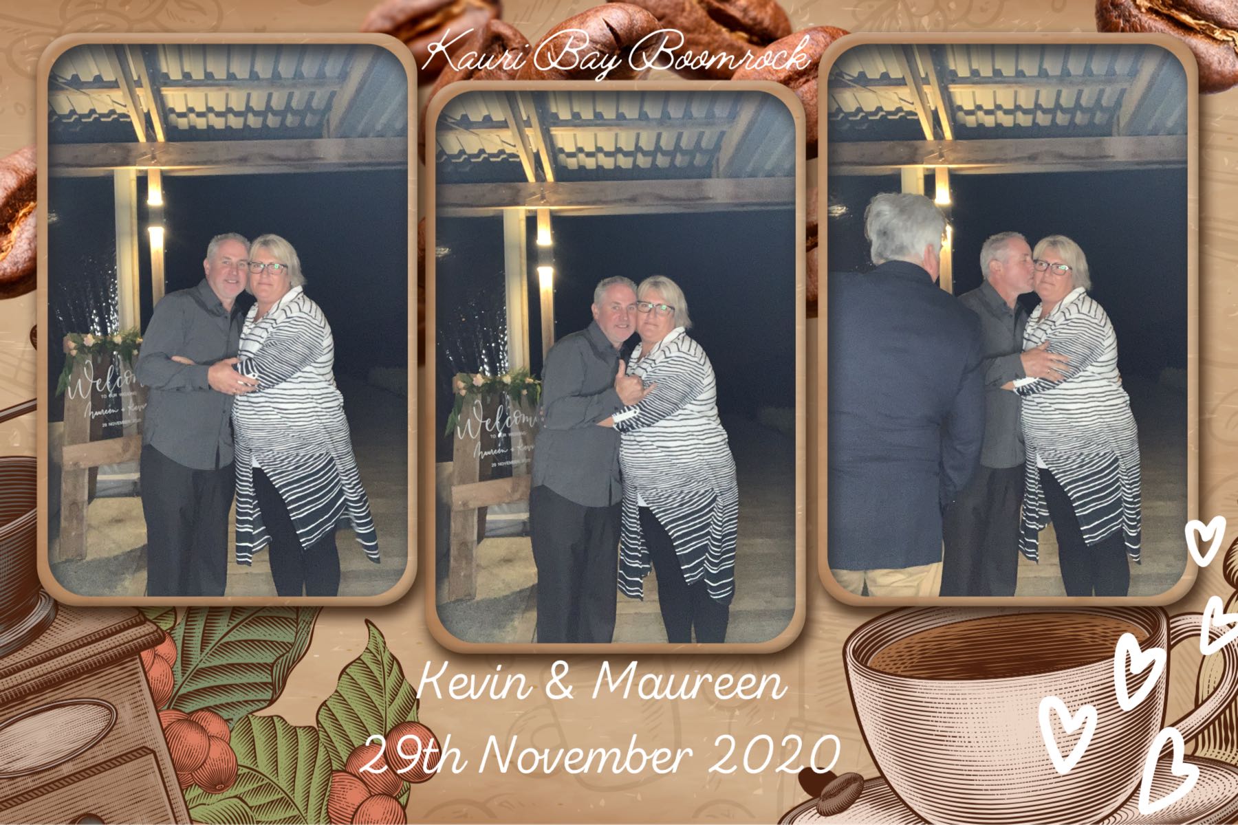 Maureen & Kevin's wedding | View more photos from the event at gallery.photobooth.co.nz/u/SelfieCentral/Maureen-Kevins-wedding